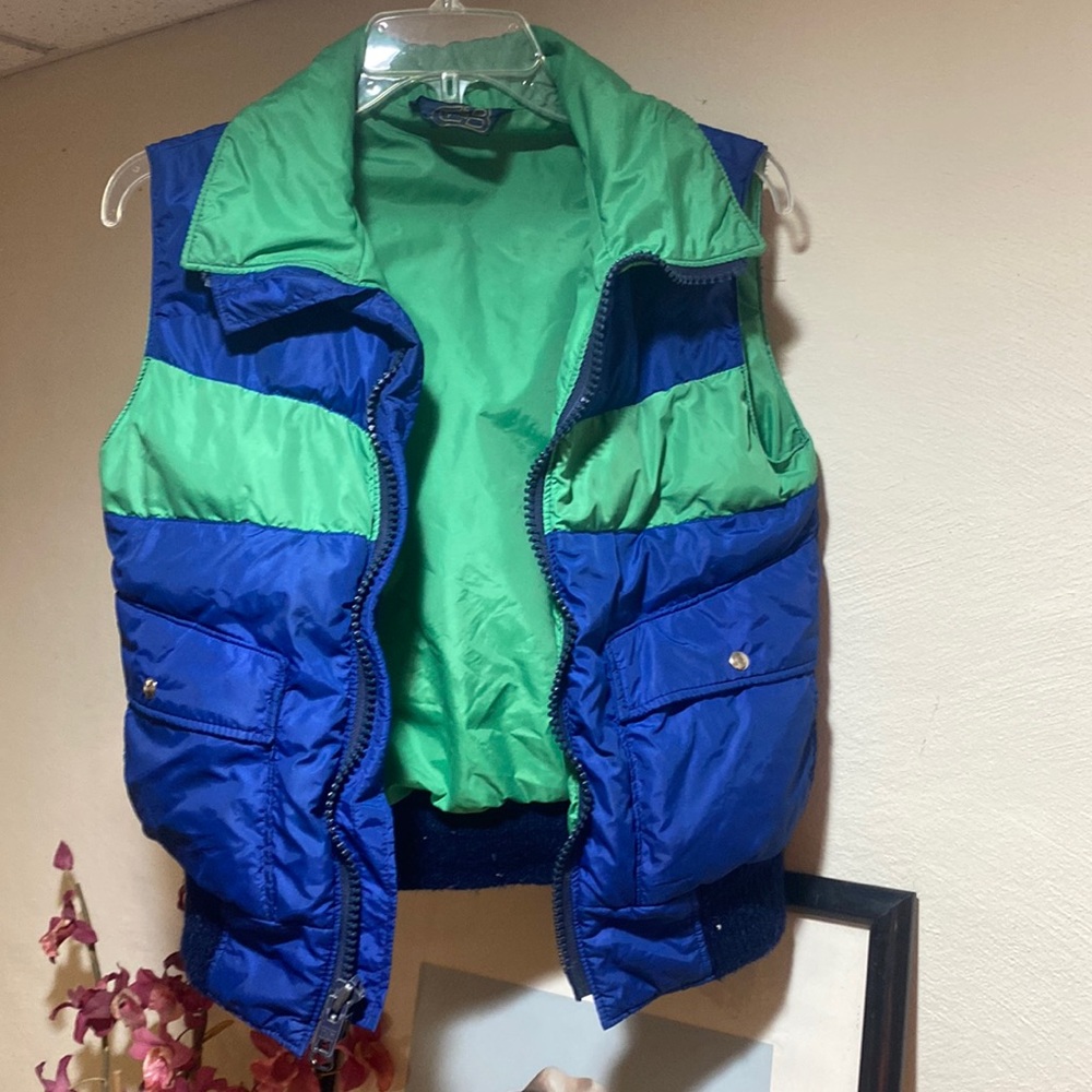 Vintage CB Sports Puffy Vest Womens XS